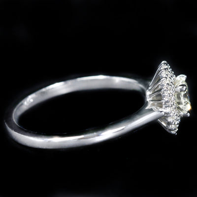 14K White Gold 0.40 Carat Diamond Engagement Ring