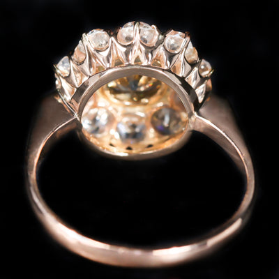 Victorian Restoration GIA 1.16 Carat Diamond Engagement Ring