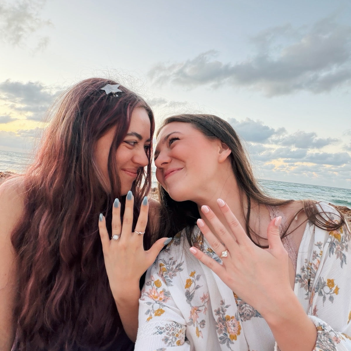 Margot & Giuliana's Sunset Beach Proposal