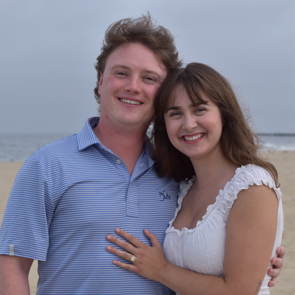 Brown & Julia: Engaged at Manasquan Beach