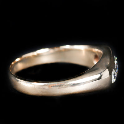 Victorian 0.65 CTW Diamond Gypsy Ring