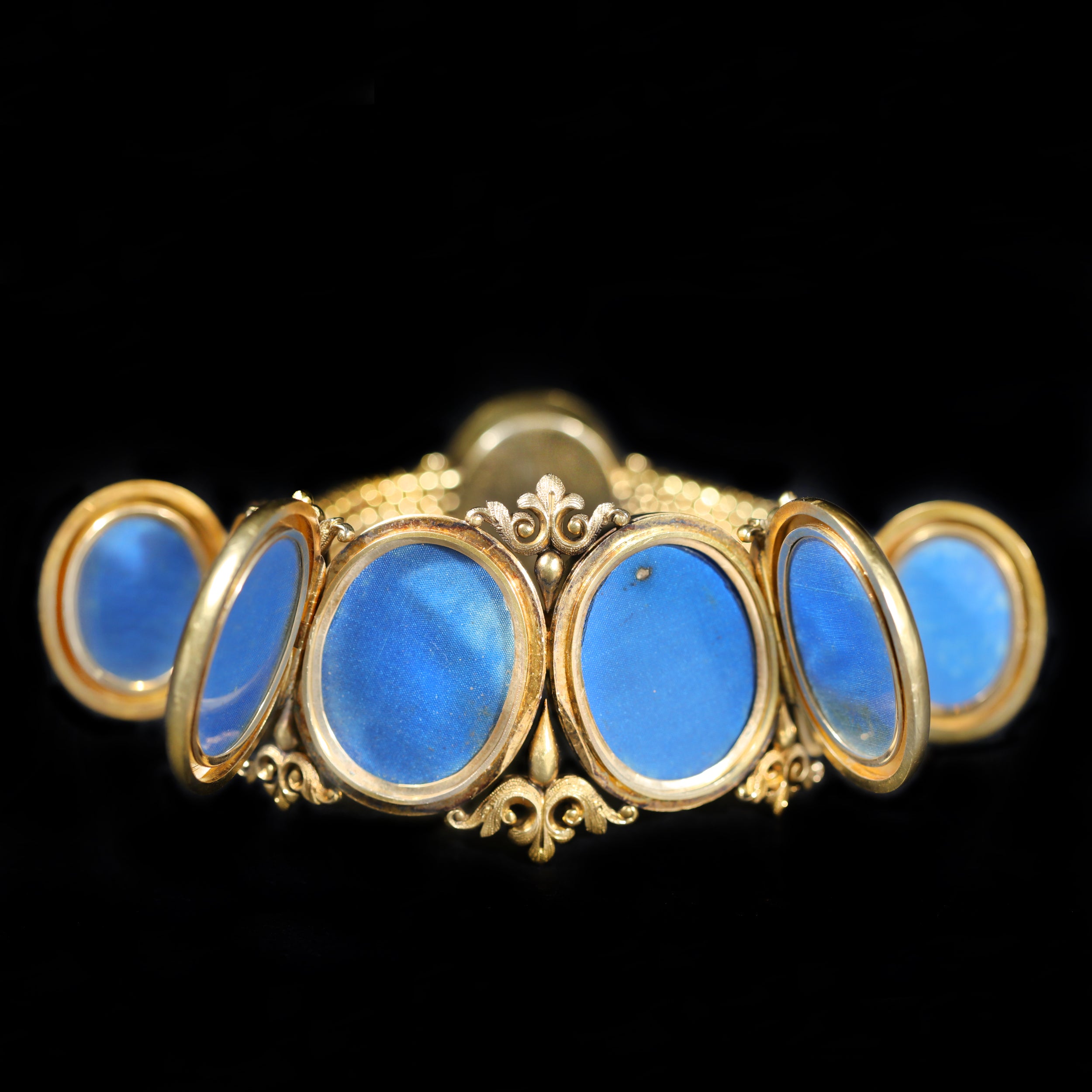 Victorian 14K Yellow Gold Locket Bracelet – Walton's Jewelry