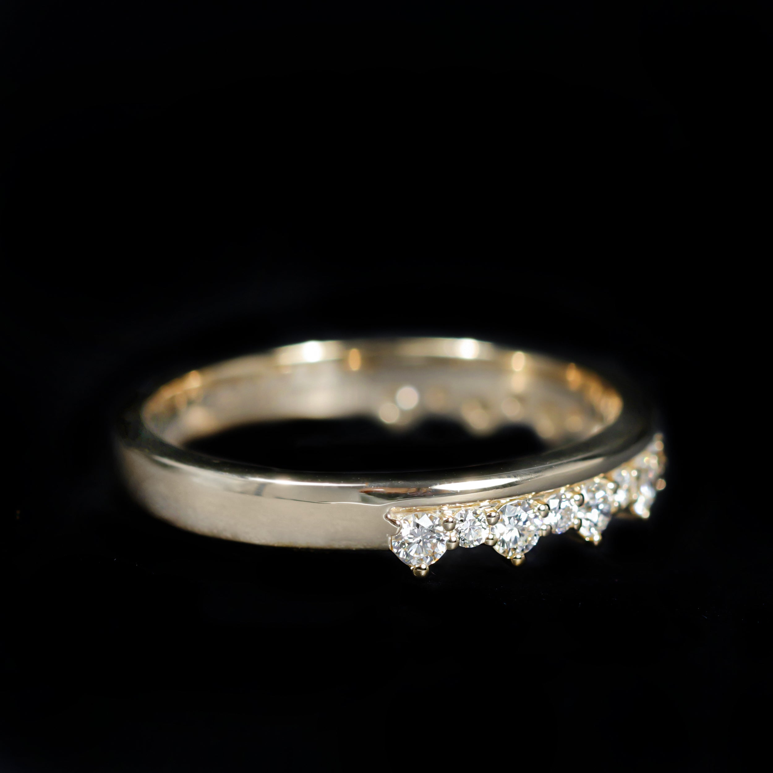14K Yellow Gold 0.39 CTW Diamond Band