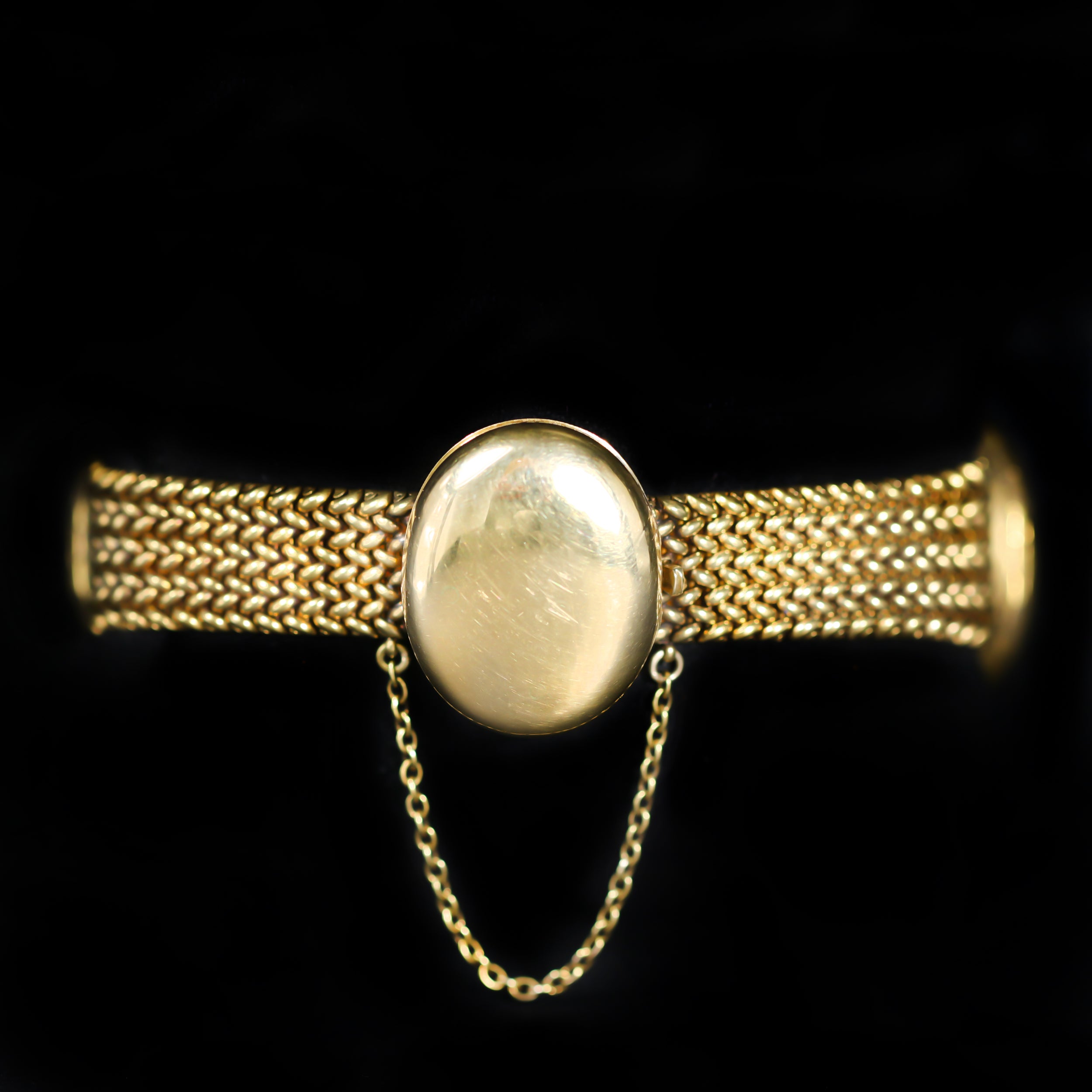 Victorian 14K Yellow Gold Locket Bracelet – Walton's Jewelry
