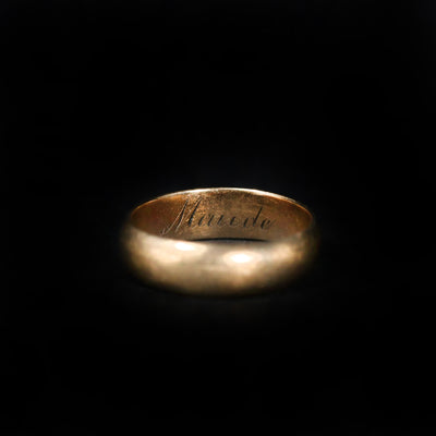 Victorian 14k Yellow Gold Baby Ring