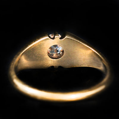 Victorian 0.65 Carat Old Mine Cut Diamond Ring