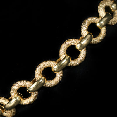 Estate 18K Yellow Gold Link Bracelet