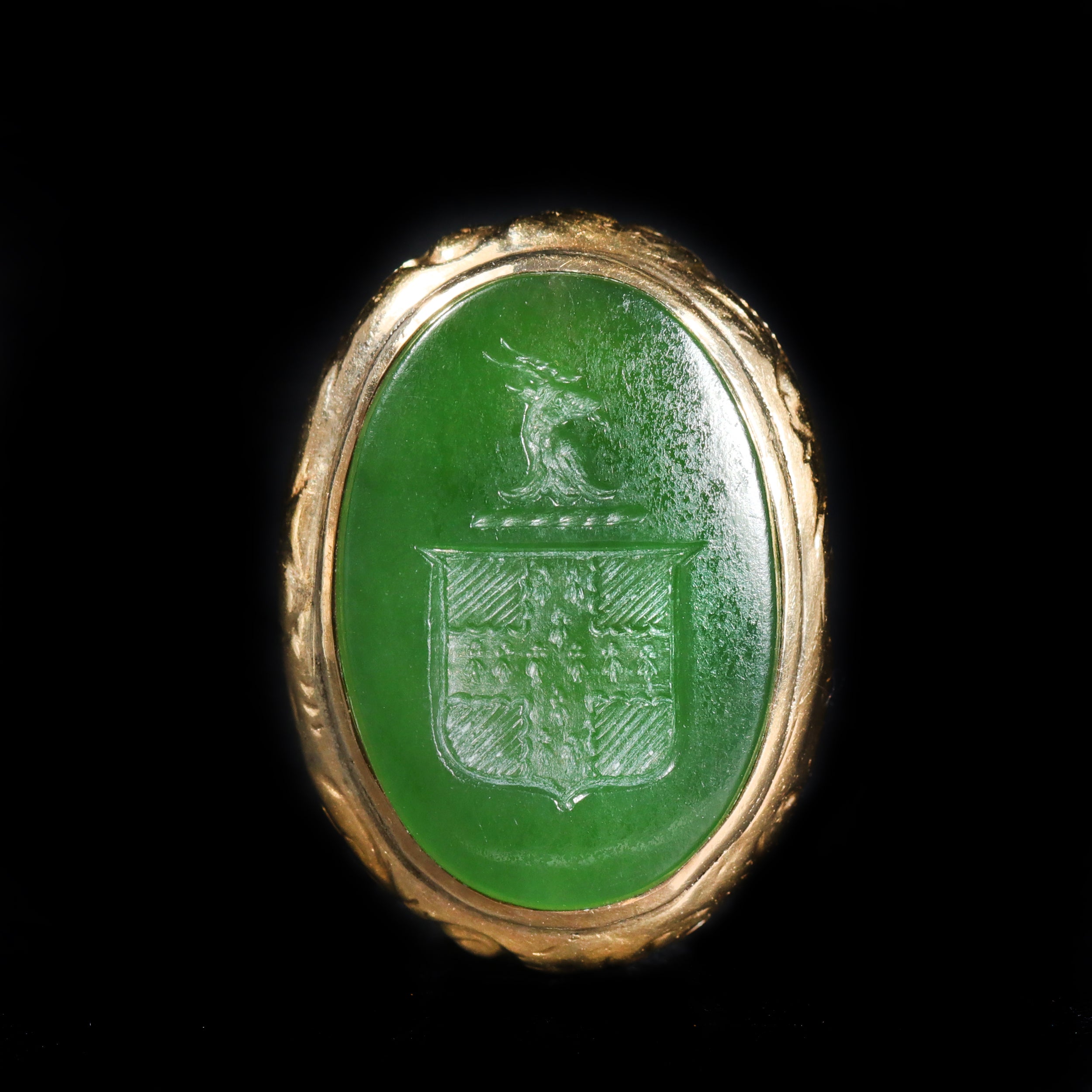 Victorian Chrysoprase Intaglio Watch Fob Pendant – Walton's Jewelry