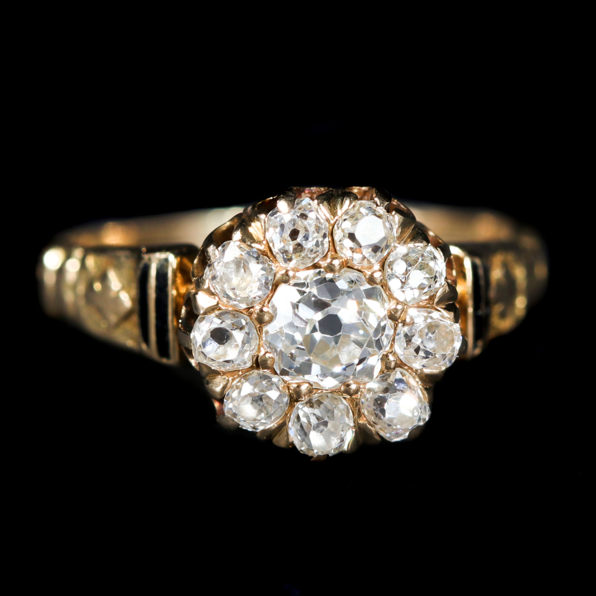 Victorian 0.75 CTW Old Mine Cut Diamond Engagement Ring – Walton's
