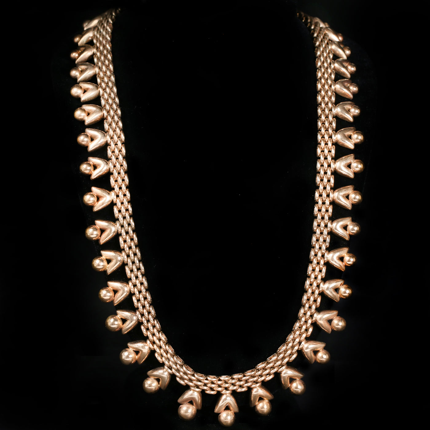 Victorian 18K Yellow Gold Chain Necklace