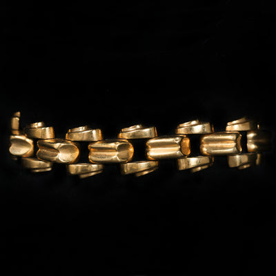 Estate 14K Yellow Gold Link Bracelet