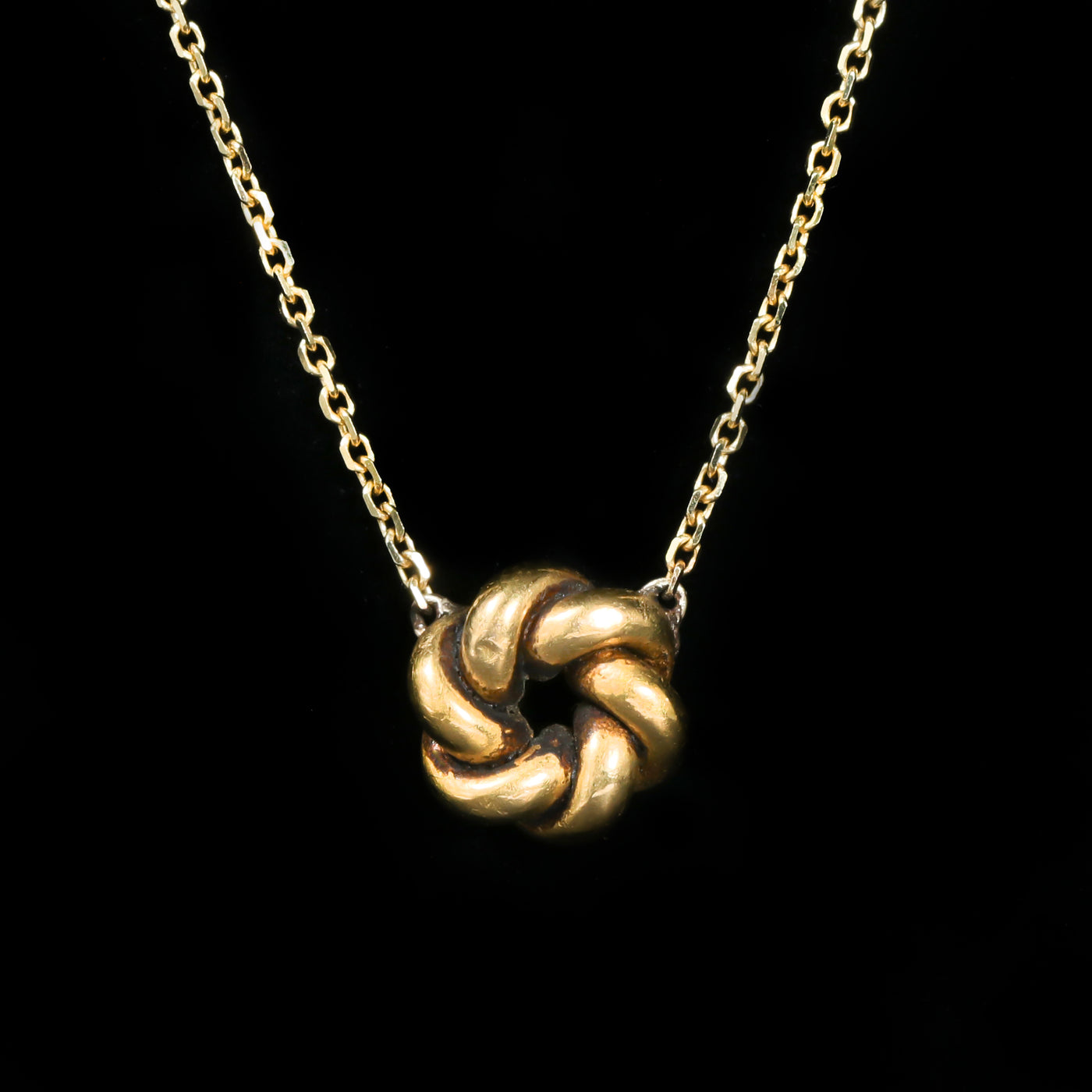 Victorian Lover's Knot Necklace