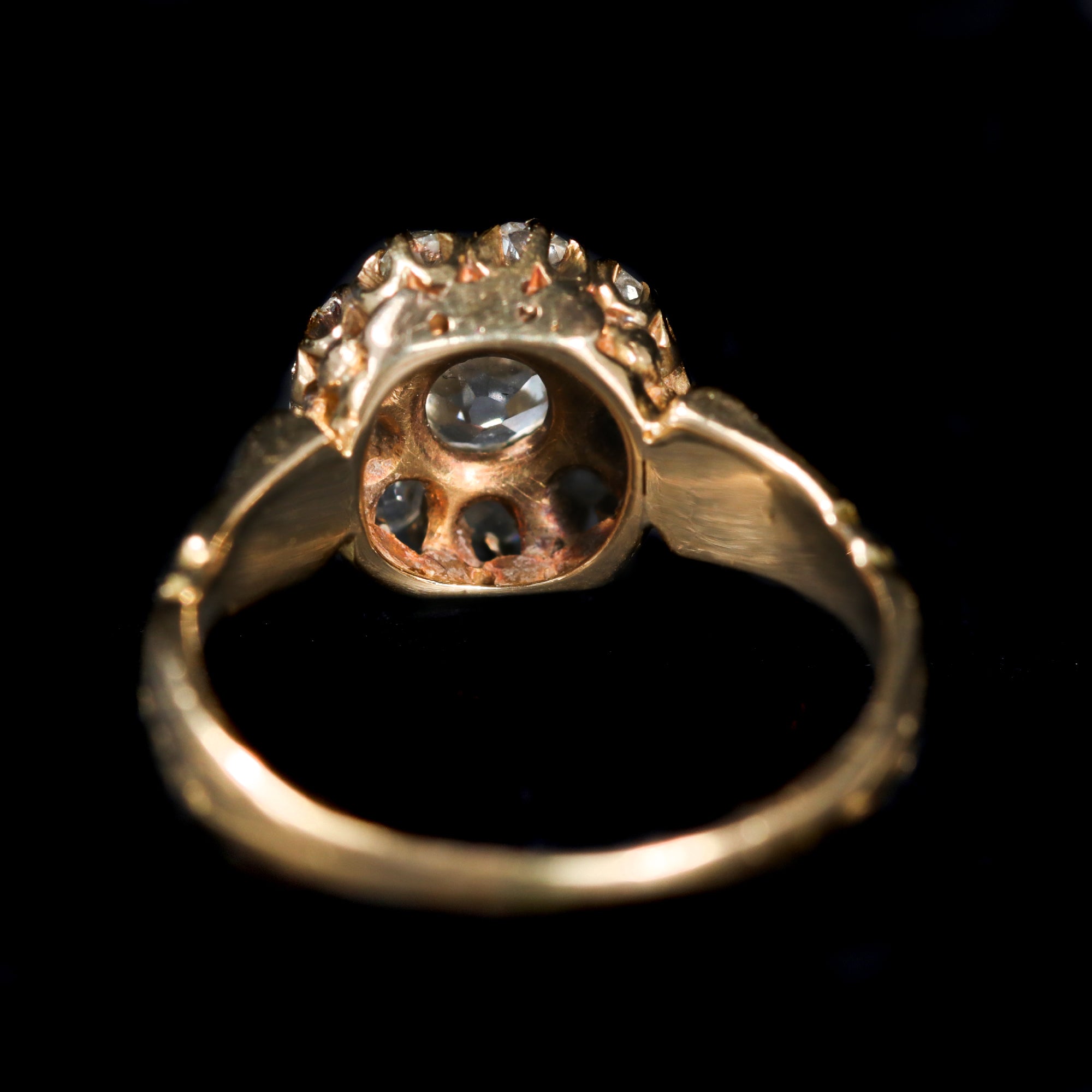 Victorian 0.75 CTW Old Mine Cut Diamond Engagement Ring – Walton's