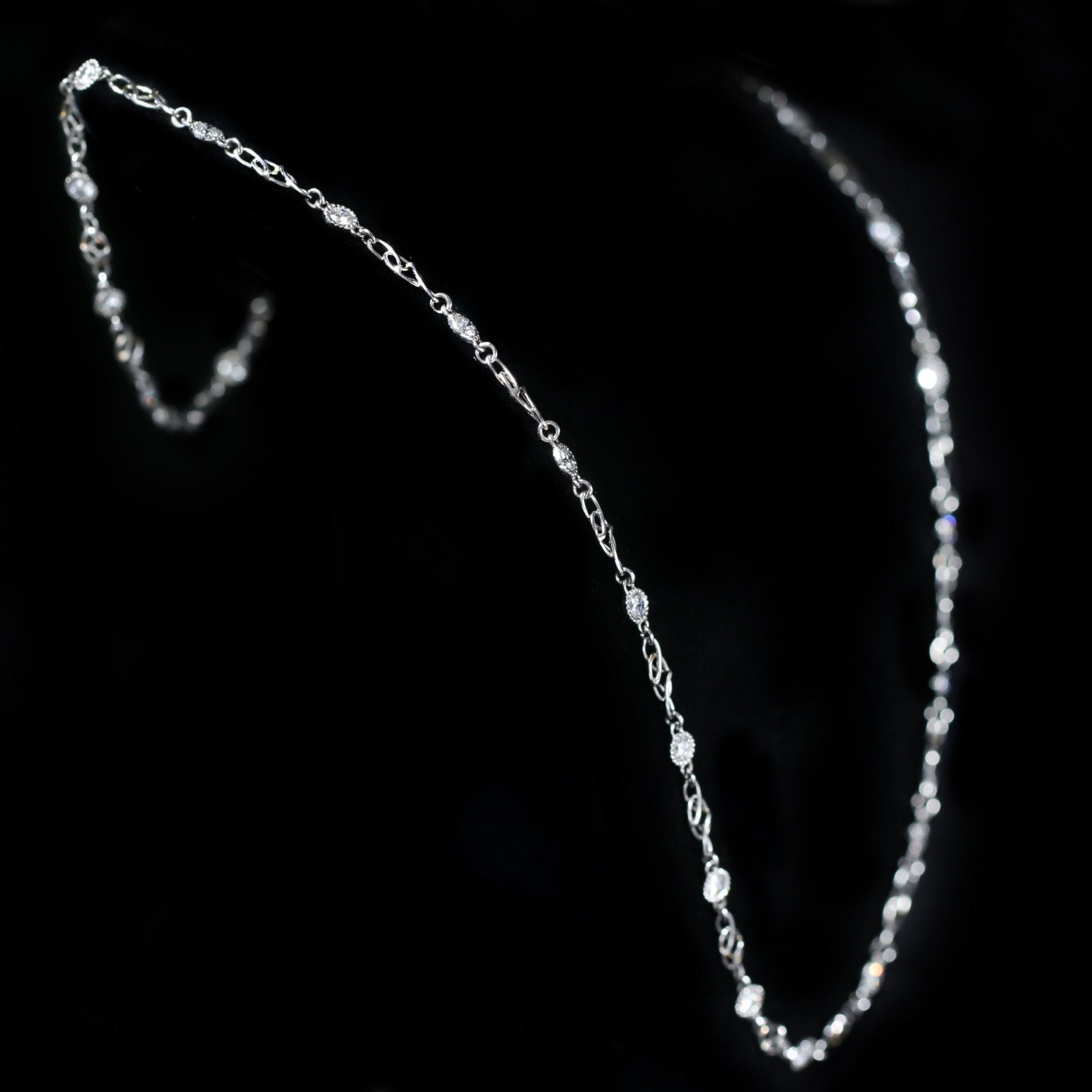 Platinum 2.32 CTW Diamond Handmade Necklace - Walton's Jewelry