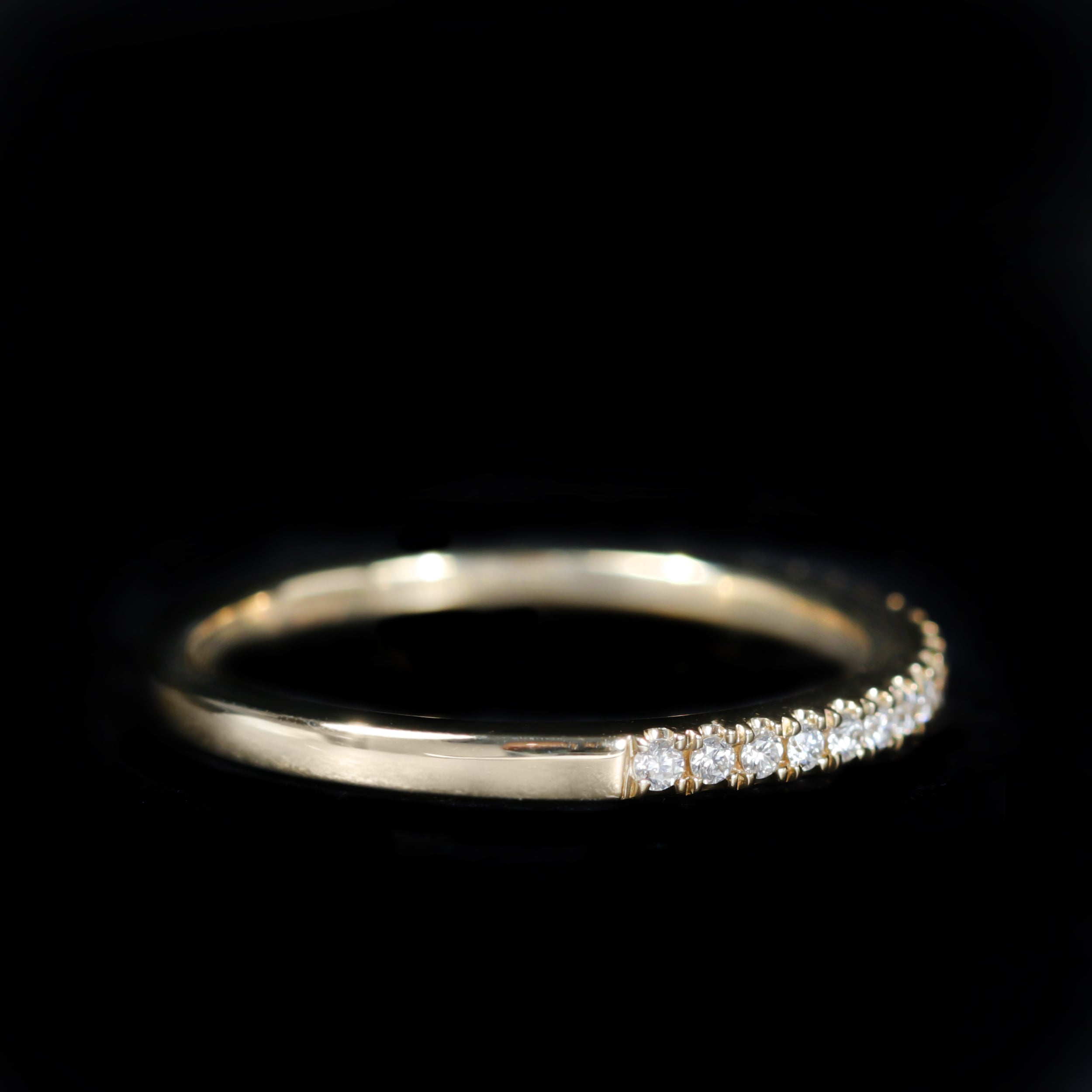 14K Yellow Gold 0.16 CTW Diamond Band